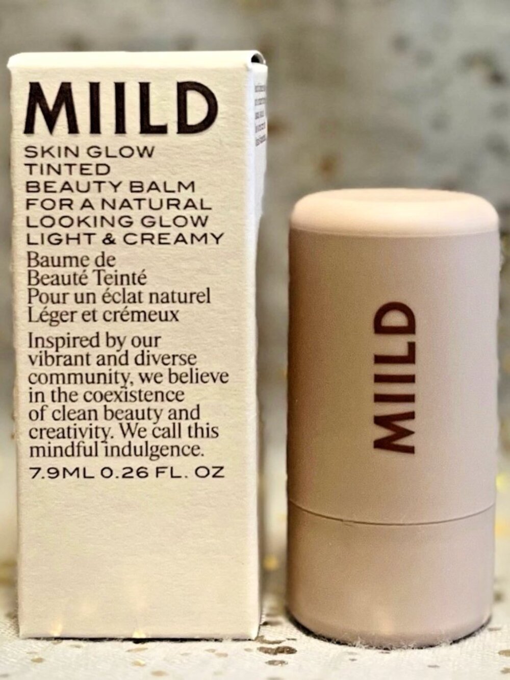 MILD Beauty~Skin Glow Tinted Beauty Balm in 02 Soft Coral~7.9ml/0.26 fl oz~NIB~